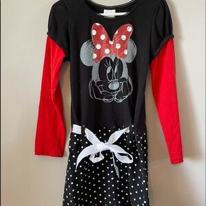 Disney Minnie Mouse Dress size 7/8 medium